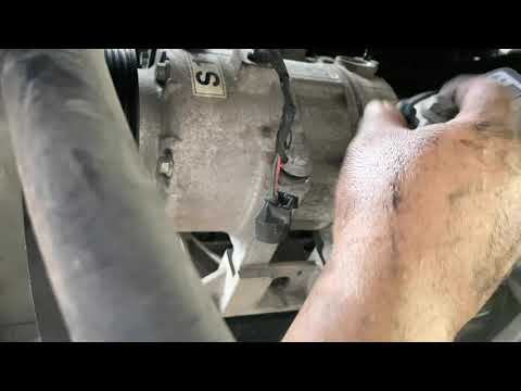 2014 kia optima A/C COMPRESSOR INSTALL...como cambiar el compresor del aire