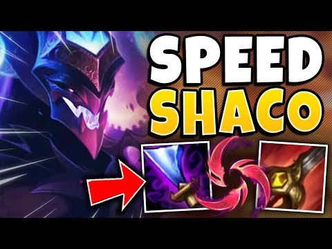 *FASTEST SHACO YET* NEW BUILD = MAXIMUM AGILITY (UNCATCHABLE) - League of Legends