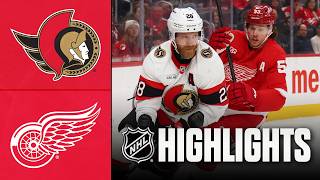 Detroit Red Wings vs Ottawa Senators