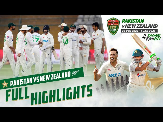 Full Highlights | Pakistan vs New Zealand | 1st Test Day 5 | PCB | MZ1L