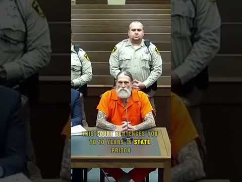 Old biker guy gets sentenced to 10 years in prison for shooting his neighbor #prison #court