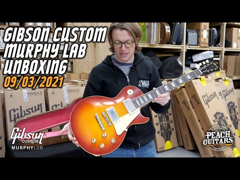 Gibson Custom Murphy Lab Unboxing - 09/03/2021