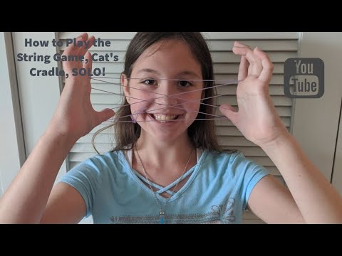 How To Play the String Game, Cat's Cradle, SOLO!