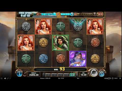 The Sword And The Grail Bonus - Big Win!