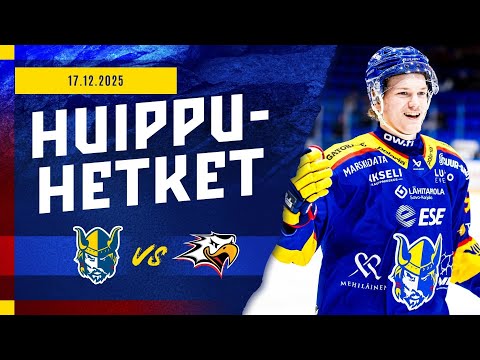 Huippuhetket: Jukurit–Sport 17.12.2025