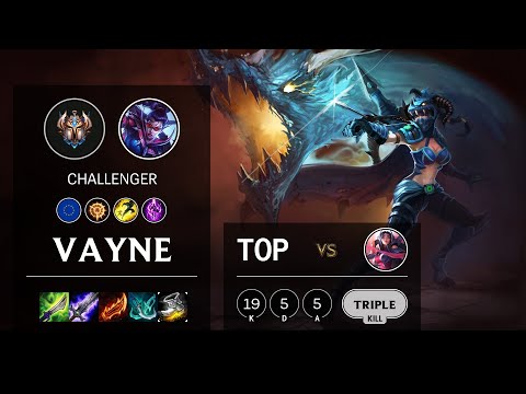 Vayne Top vs Irelia - EUW Challenger Patch 10.16