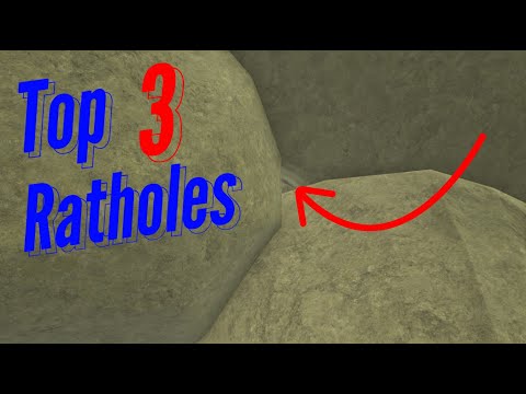 Top 3 Ratholes on Abberation | Ark Survival Evolved Unraidable Ratholes And Base Spots