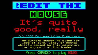 House - It's quite good, really (longplay) for the BBC Micro