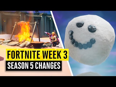Fortnite | All Season 5 Map Updates and Hidden Secrets! WEEK 3 Christmas