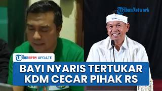 Dedi Mulyadi Cecar Manajemen RSHS soal Bayi Nyaris Tertukar: Kalau Perawat Sengaja, Bisa Pecat?