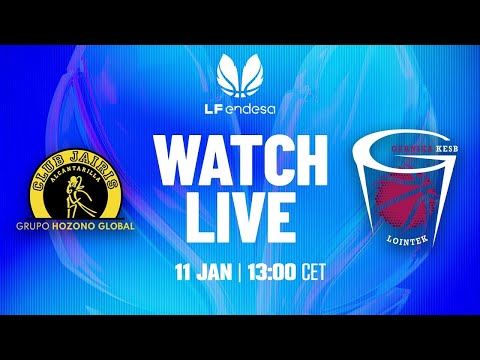 EN VIVO: HOZONO GLOBAL JAIRIS vs LOINTEK GERNIKA BIZKAIA, jornada 16 de la LIGA ENDESA FEMENINA