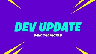Save the World Dev Update (7/20) - Canny Valley Act 1, Horde Bash Rewards and Fortnite's Birthday