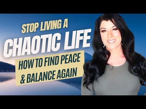 How to Stop Living in Chaos and Overwhelm & Simplify Your Life / Reduce Mental Clutter