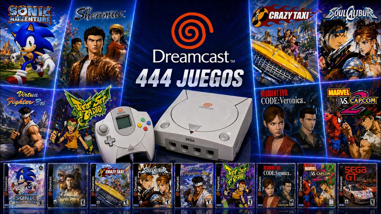 444 Juegos de Dreamcast