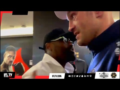 TYSON FURY EXCLUSIVE - "I THOUGHT I WON" - BACKSTAGE REACTION TO USYK DEFEAT/ MEETS DEREK CHISORA