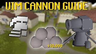 Cannons Are Essential For UIMs After This Update | OSRS UIM Cannon Guide