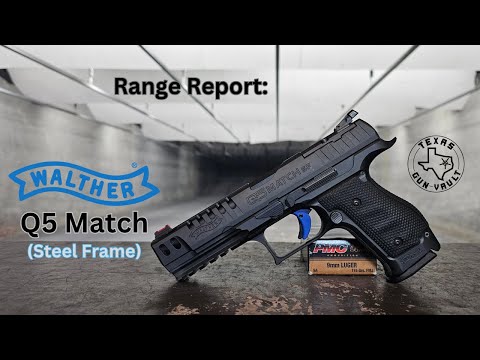 Walther Q5 Match SF Black Tie Edition | 30 Second Review