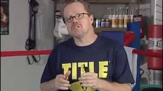 Freddie Roach teaches how to move and punch while keeping balance
