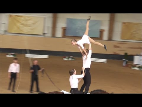 Bayerische Meisterschaft 2023 - Gruppenvoltigieren - Weicht 1