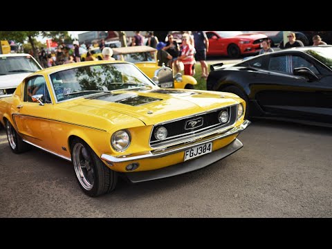 AmeriCarna 2021 - Rock street party & Night cruise at Inglewood - Vlog Part.2