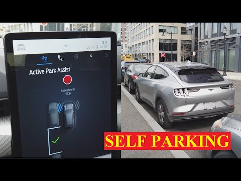 Ford Mustang Mach E self parallel parking