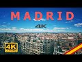 MADRID, SPAIN In 4K  🇪🇸 | AERIAL DRONE TOUR  ULTRA HD {4K}
