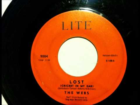 Lost , Cricket In My Ear , The Webs , 1962 Vinyl 45RPM