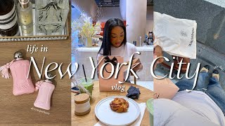 LIFE IN NYC | celebrating my 28th birthday, Bryant park, cafe dates, dream perfume & omakase  VLOG