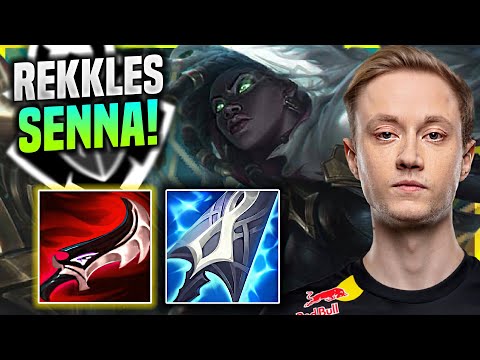 REKKLES TRAINING SOME SENNA! - G2 Rekkles Plays Senna SUPPORT vs Janna! | Season 11