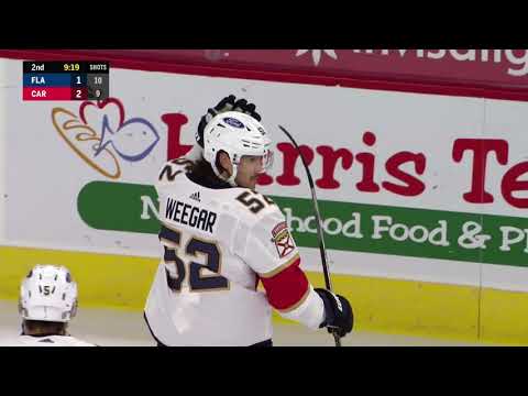 3/7/21  MacKenzie Weegar Gets Florida On The Board