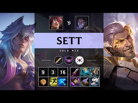 Sett Mid vs Sylas - KR Master Patch 25.05