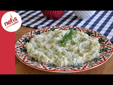 Salatalıklı Patatesli Meze Tarifi Video