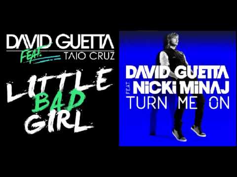 David Guetta vs. Nicki Minaj - Little Bad Girl vs. Turn Me On (Mashup/Remix)
