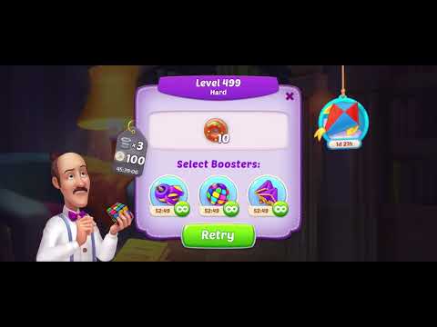 HomeScapes Level 499 Walkthrough || Hard Level || 6 Moves Left