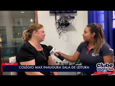 COLÉGIO MAX INAUGURA SALA DE LEITURA