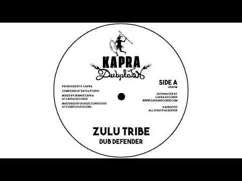 Dub Defender, Dennis Capra - Zulu Tribe / Zulu Dub | 7" Kapra Dubplates