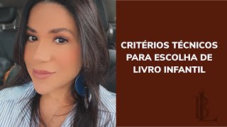 Escolher livros para criança (critérios técnicos)