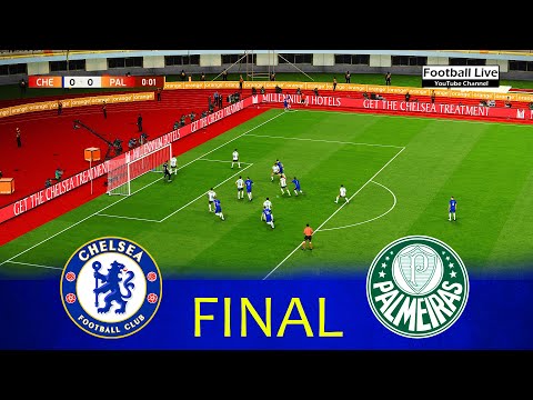 CHELSEA vs PALMEIRAS Live | Final FIFA Club World Cup 2022 | Chelsea x Palmeiras OA VIVO || PES 2021