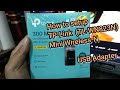 Installation Of TP Link Wireless N USB Adapter