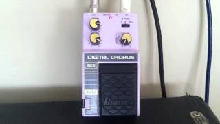 Video thumbnail for 1990 Ibanez DSC10 Digital Stereo Chorus Effect Pedal DEMO by The Guitologist