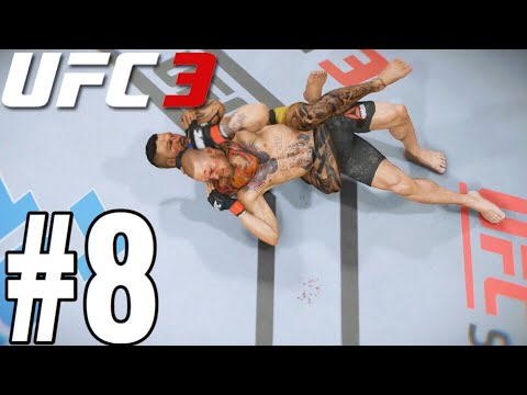 UFC 3 Lightweight Career Mode Walkthrough Part 8 - TITLE FIGHT!