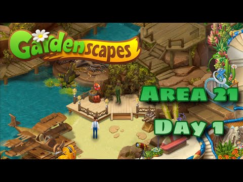 Gardenscapes | Area 21 Day 1