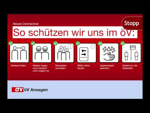 VBZ Ansagen - Ansagen bezüglich dem Coronavirus