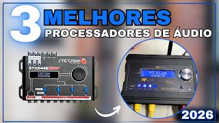 TOP  Processadores de Áudio Digitais 2026: Stetsom STX2448, Taramps Pro 2.4S ou Expert PX1 R-Line