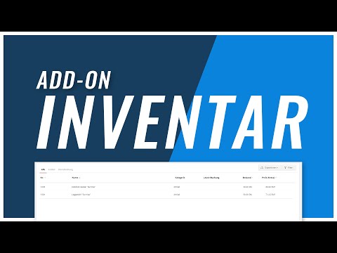 Inventarverwaltung in sevdesk – schnell, einfach, online