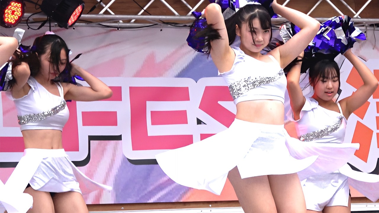 【チア】躍動感あふれるチアリーダー2 [4K]