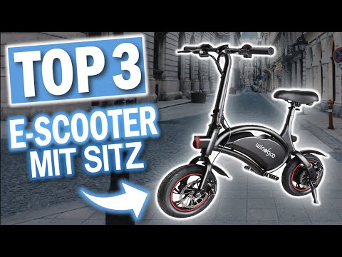 Die besten E-SCOOTER mit SITZ | Top 3 Elektro Scooter mit Sitz