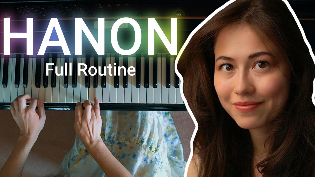 Everyone should do this Hanon Routine EVERYDAY - warm up like a pro