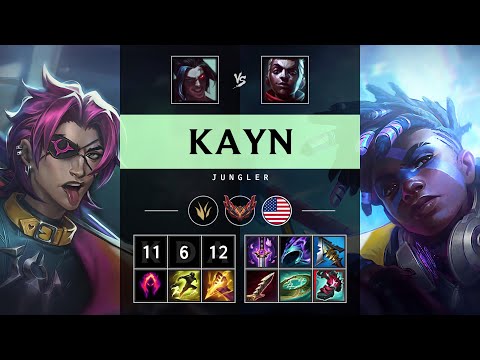 Kayn Jungle vs Ekko - NA Grandmaster Patch 25.05