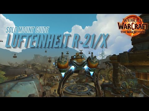 WoW (Solomountguide) - Mountguide [Lufteinheit R-21/X] | Operation: Mechagon Hardmode